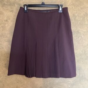 Vintage Worthington Pleated A-Line Mini Skirt